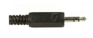 Com 3,5mm Jack Plug Stereo - 3 5mm Jack-plug 3 5mm Stereo Plastic Black